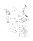 Схема №1 AKP 631 WH с изображением Обшивка для духового шкафа Whirlpool 481245319671