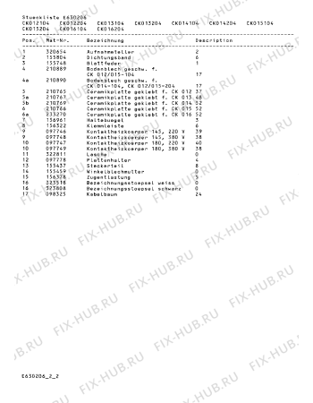 Схема №1 CK016504 с изображением Стеклокерамика для плиты (духовки) Bosch 00210767