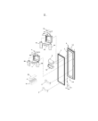 Схема №3 AC2225GEKB с изображением Проводка для холодильной камеры Whirlpool 482000020096