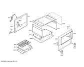 Схема №1 HSK13K30NF STYLE II BRCO GN 220V с изображением Дюза для электропечи Bosch 00493302