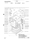 Схема №1 723V-W DK с изображением Железный лист для духового шкафа Aeg 8996613074419