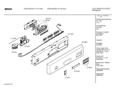 Схема №1 SRS43A02GB Classixx с изображением Инструкция по эксплуатации для электропосудомоечной машины Bosch 00581762