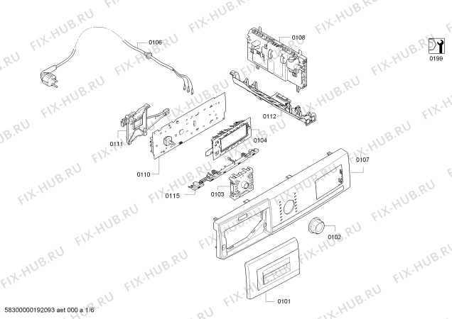Схема №2 WT47Y700NL IQ800 SelfCleaning Condenser с изображением Инструкция по установке/монтажу для сушилки Siemens 00733429