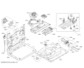 Схема №1 3HB539XI с изображением Фронтальное стекло для духового шкафа Bosch 00688360