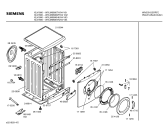 Схема №1 WXLM0800TH Siemens XLM 800 с изображением Таблица программ для стиралки Siemens 00582018