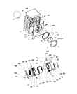 Схема №2 LOP 1050 с изображением Обшивка для стиралки Whirlpool 481202308175