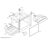 Схема №2 JB11AC50 с изображением Панель управления для электропечи Bosch 00749456