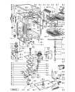 Схема №1 ADP 972/1 WHM с изображением Ручка регулировки (кнопка) для электропосудомоечной машины Whirlpool 481241358867
