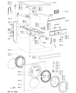 Схема №1 AWO/D 4010 с изображением Микромодуль для стиралки Whirlpool 481221470317