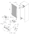 Схема №1 NRF7181CS (380917, HZZS44764) с изображением Дверца для холодильника Gorenje 405307