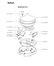 Схема №1 3939812/11B с изображением Скороварка Tefal TS-01000601