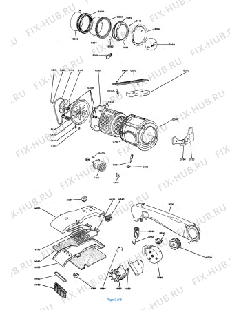 Схема №1 WB 8 с изображением Труба для стиральной машины DELONGHI ML47006300