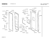 Схема №2 KF57U50 с изображением Крышка для холодильника Siemens 00296792