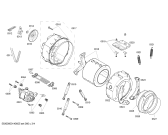 Схема №1 WAS24460IN с изображением Люк для стиральной машины Siemens 00673865