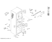 Схема №1 KG36NST40 с изображением Силовой модуль для холодильной камеры Bosch 00654614