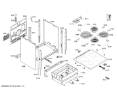 Схема №1 HL422210X с изображением Конфорка для плиты (духовки) Bosch 00445830