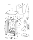 Схема №2 WF101P (F040023) с изображением Инструкция по обслуживанию для стиральной машины Indesit C00203545
