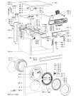 Схема №1 AWM51255 (F092386) с изображением Наставление для стиральной машины Indesit C00360103