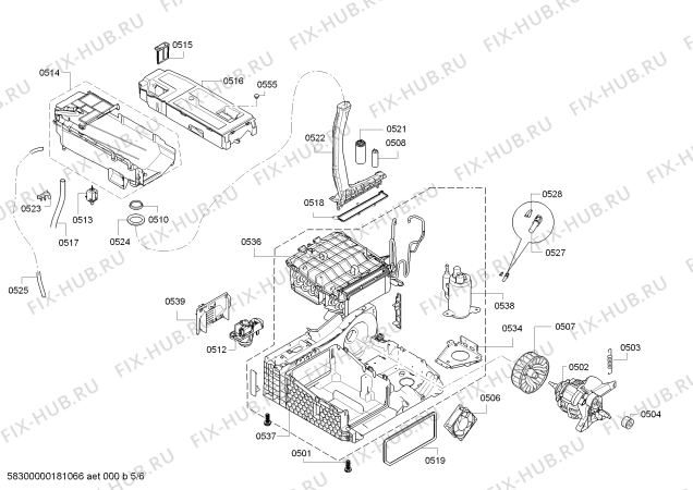 Схема №2 WTW86281 EcoLogixx 8 SelfCleaning Condenser с изображением Панель управления для сушильной машины Bosch 11010285