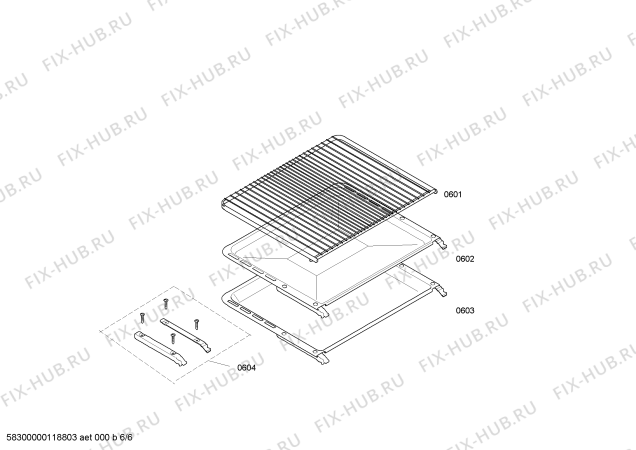 Схема №1 HEN634153 с изображением Панель управления для плиты (духовки) Bosch 00444483