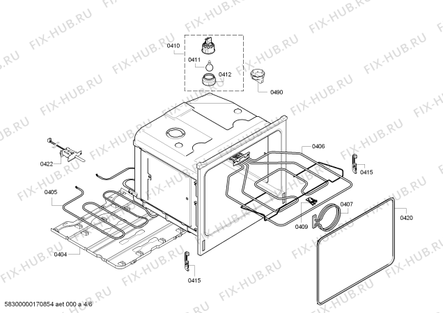 Схема №1 B95E72N3MK с изображением Панель управления для плиты (духовки) Bosch 00746550