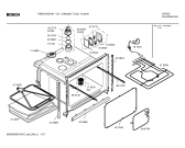 Схема №3 HBN370650 с изображением Панель управления для плиты (духовки) Bosch 00438395