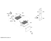 Схема №1 KGN39A43 с изображением Дверь для холодильной камеры Bosch 00248452