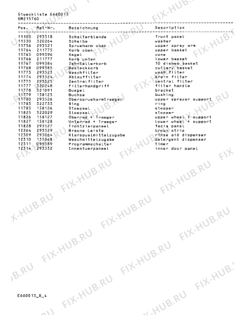 Схема №2 GM335760 с изображением Нагревательный элемент для электропосудомоечной машины Bosch 00293516