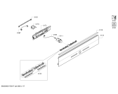 Схема №1 HC857283F с изображением Панель управления для духового шкафа Siemens 00743533