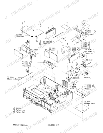 Схема №1 FM3647 с изображением Сервисная инструкция для видеоаппаратуры Siemens 00535129