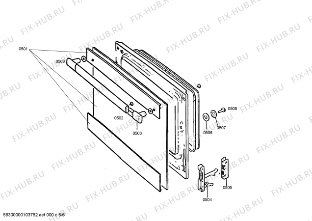 Схема №2 HG19550NE с изображением Труба для плиты (духовки) Siemens 00494517