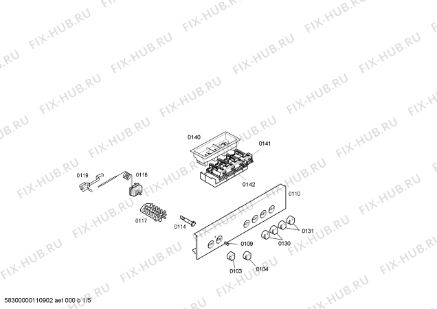 Схема №2 P1HEB31040 с изображением Передняя часть корпуса для духового шкафа Bosch 00445701