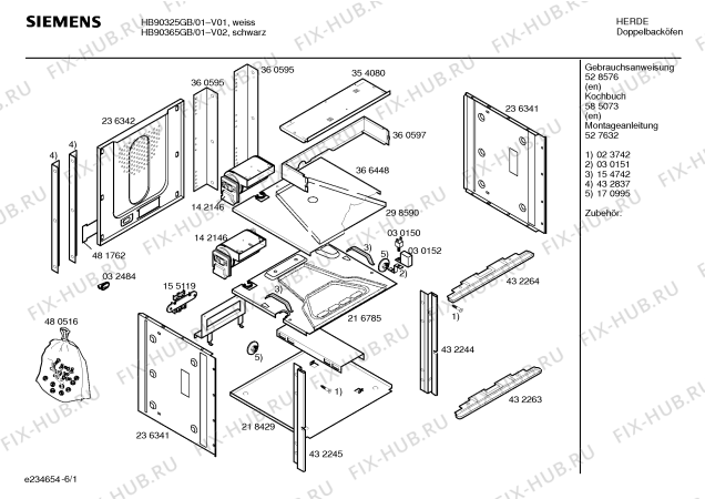 Схема №1 HB90325GB с изображением Ручка управления духовкой для духового шкафа Siemens 00183640