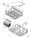 Схема №1 F34660IM с изображением Ящик (корзина) для посудомойки Aeg 1529809400