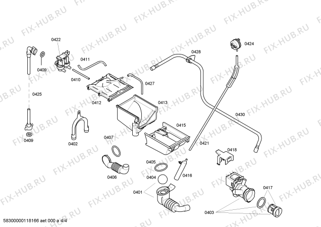 Схема №1 WS10F062PL IQ 100 с изображением Панель управления для стиралки Siemens 00704398