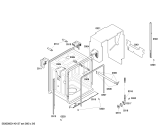 Схема №1 SHX43M02UC с изображением Панель управления для посудомоечной машины Bosch 00665186