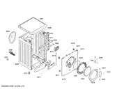 Схема №1 WM08E463TR с изображением Дисплей для стиралки Siemens 00649741