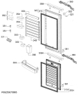 Схема №1 SCE81824TC с изображением Панель ящика для холодильной камеры Aeg 140045749045