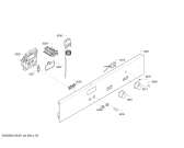 Схема №1 CF132550 с изображением Панель управления для плиты (духовки) Bosch 00671673