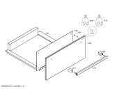 Схема №1 HSC290650B с изображением Панель для духового шкафа Bosch 00472663