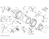 Схема №1 WFVC544CUC с изображением Скоба для стиральной машины Bosch 00621835