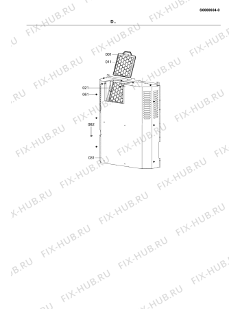Схема №1 TRW 5072 LI с изображением Покрытие для стиральной машины Whirlpool 482000005034