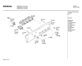 Схема №2 HN23520 с изображением Панель для плиты (духовки) Siemens 00272962