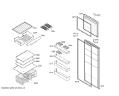 Схема №1 BD4304ANFE с изображением Контейнер для холодильника Bosch 00660619