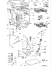 Схема №1 C 844 BL с изображением Обшивка для электропосудомоечной машины Whirlpool 481245372619