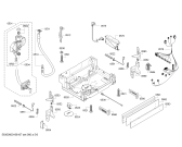 Схема №1 SMS50E09EU с изображением Модуль управления для посудомоечной машины Bosch 00645721