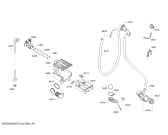 Схема №1 WAT2848SMA с изображением Панель управления для стиральной машины Bosch 11023051