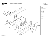 Схема №1 L1530N0 MEGA 539 с изображением Панель управления для духового шкафа Bosch 00295167