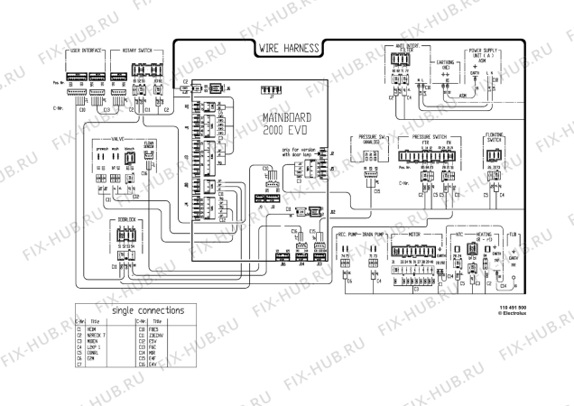 Взрыв-схема стиральной машины Husqvarna Electrolux QW14790 - Схема узла Control 113