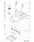 Схема №1 AKT699IX3 (F091957) с изображением Руководство для плиты (духовки) Indesit C00368751